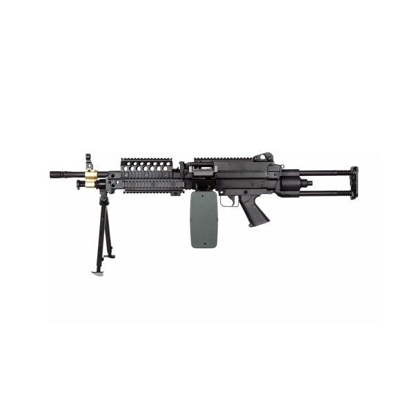 asgbox.pl - Replika karabinu maszynowego M249 SPW - czarna