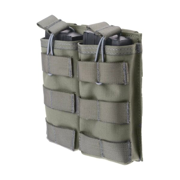 asgbox.pl - Podwójna ładownica Open I na magazynki AK/M4/G36 - ranger green