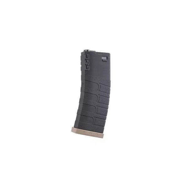 asgbox.pl - Magazynek mid-cap 120 kulek do M4/M16 (5 sztuk) - czarny/tan