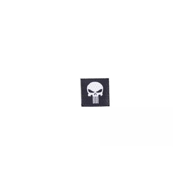 asgbox.pl - Naszywka IR - Punisher - czarna