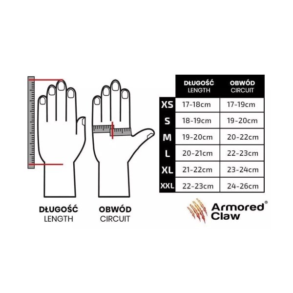 asgbox.pl - Rękawice taktyczne Armored Claw Shield Flex™ Cut Hot Weather - szare
