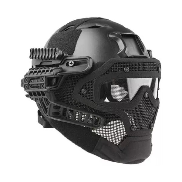 asgbox.pl - Replika Hełmu FAST Gunner (BJ) - Czarny