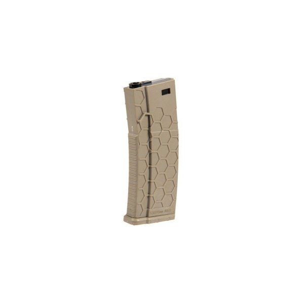 asgbox.pl - Magazynek mid-cap na 120 kulek typu HEX do M4/M16 - dark earth