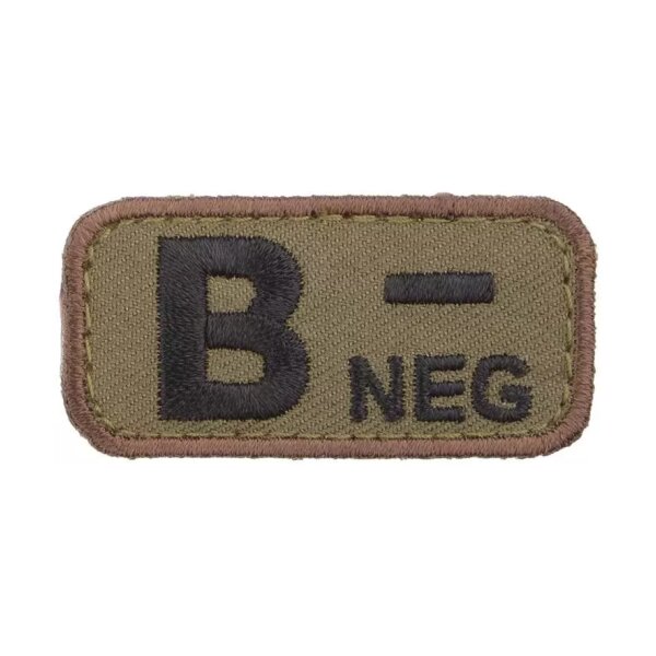 asgbox.pl - Naszywka BloodType : B-NEG - forest