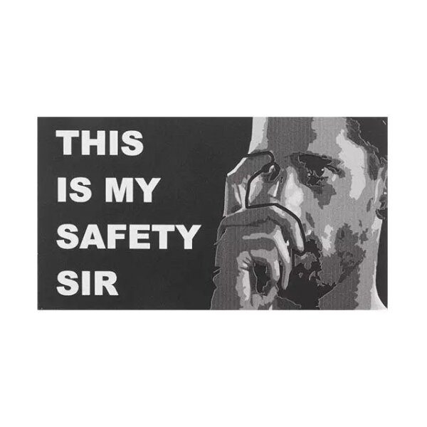 asgbox.pl - Naszywka IR - This Is My Safety