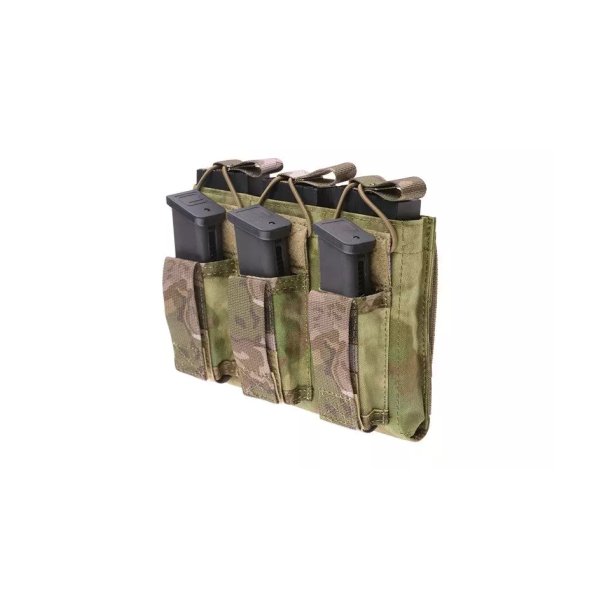 asgbox.pl - Potrójna ładownica Open Top na magazynki M4/M16 + pistoletowe - ATC FG