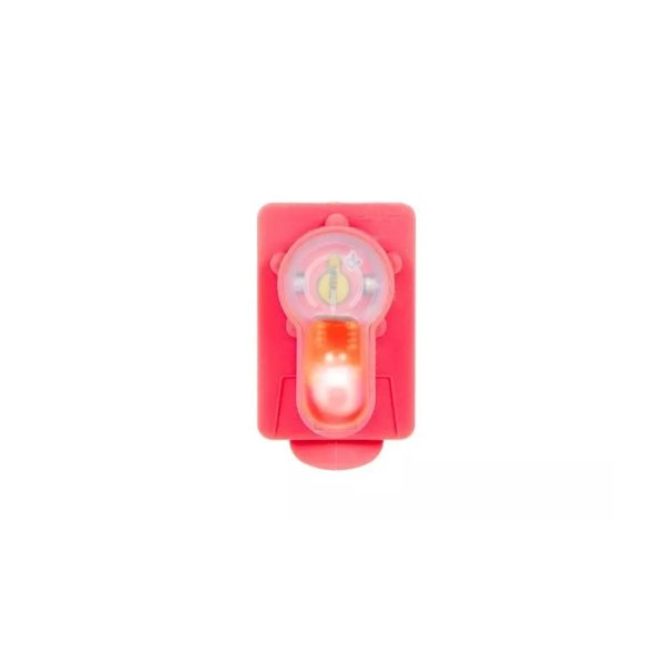 asgbox.pl - Marker elektroniczny Lightbuck Card Button - różowy (czerwone światło)