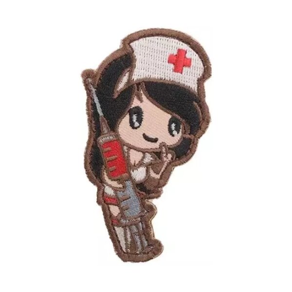 asgbox.pl - Naszywka Nurse Girl - subdued