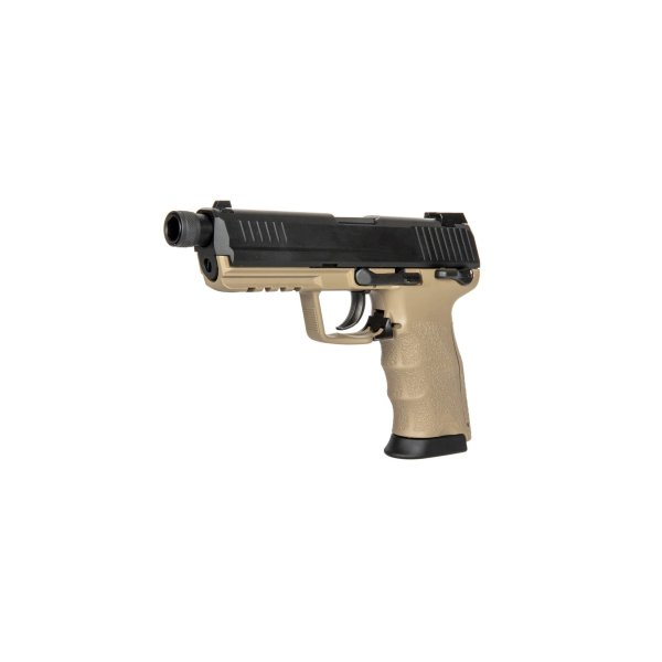 asgbox.pl - Replika pistoletu TM45 Tactical z tłumikiem - Tan