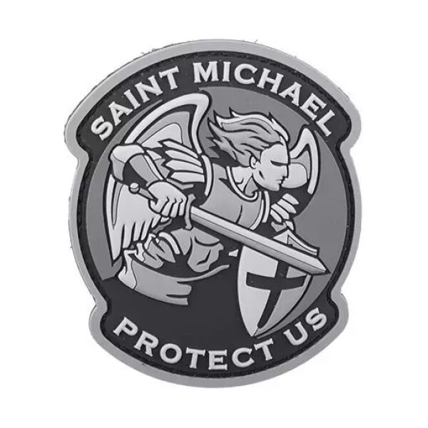 asgbox.pl - Naszywka Saint Michael Modern PVC - Urban