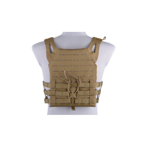asgbox.pl - Kamizelka taktyczna typu Jump Laser-Cut - tan