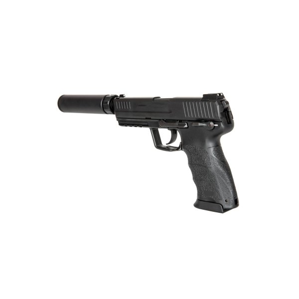 asgbox.pl - Replika pistoletu TM45 Tactical z tłumikiem - czarna