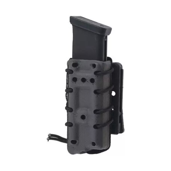 asgbox.pl - Ładownica SMC na magazynek pistoletowy (wersja z dodatkowym wypełnieniem) (QD na pas) - foliage green
