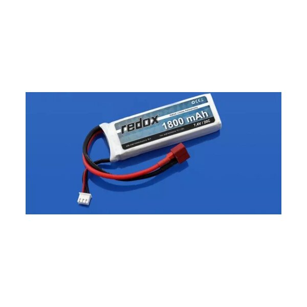 asgbox.pl - Akumulator Redox LiPo 1800mAh 7