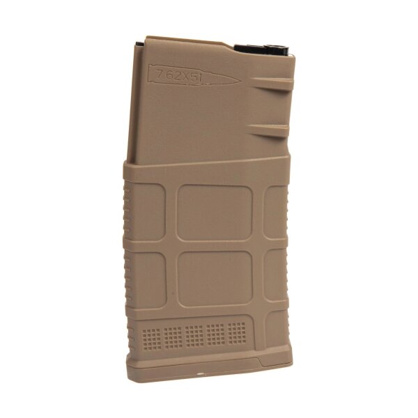 asgbox.pl - Magazynek mid-cap 140 kulek do replik SR25 - tan