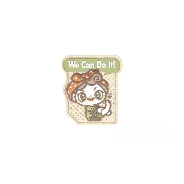 asgbox.pl - Naszywka We Can Do It Cute - Multicam