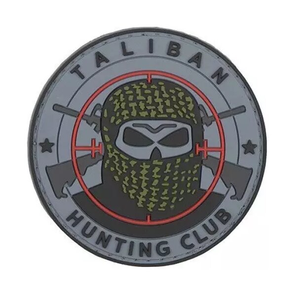 asgbox.pl - Naszywka 3D - Taliban - szara