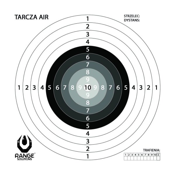 asgbox.pl - Tarcze strzeleckie AIR do wiatrówki - 100 szt.