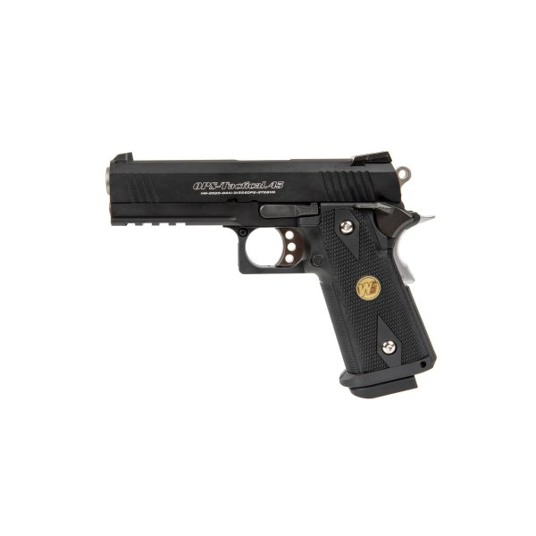 asgbox.pl - Replika pistoletu Hi-Capa 4.3 Maple Leaf OPS Special Edition - czarna