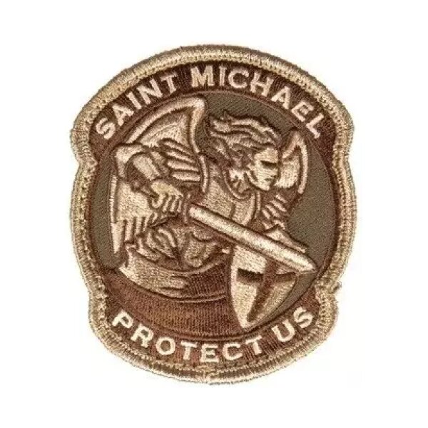 asgbox.pl - Naszywka Saint Michael Modern - Multicam