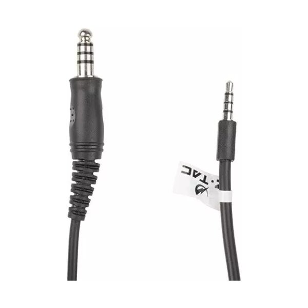 asgbox.pl - Przewód wtyk miniJack 3.5mm na wtyk Military