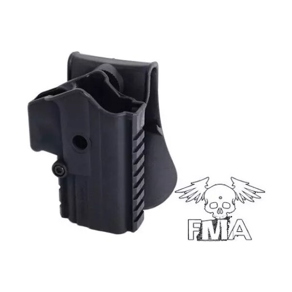 asgbox.pl - Polimerowa kabura do pistoletu XDM - Black