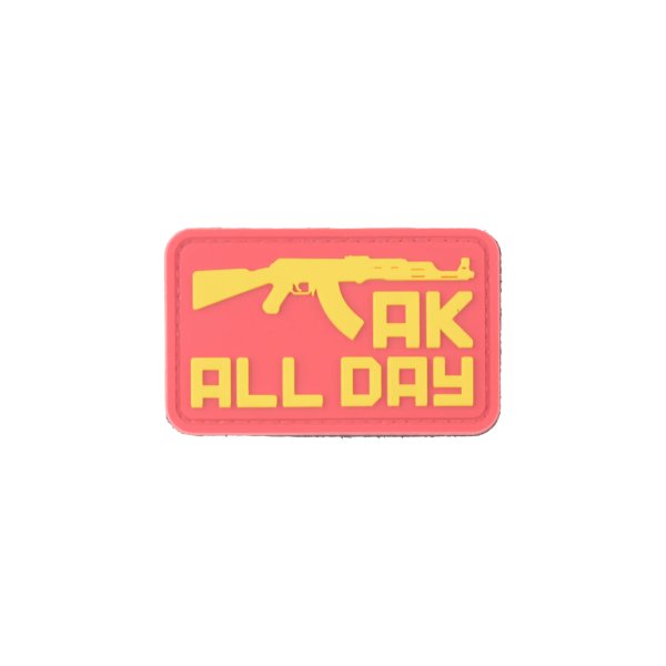 asgbox.pl - Naszywka 3D - AK ALL DAY