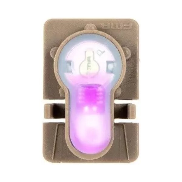 asgbox.pl - Marker elektroniczny Lightbuck RIS - Dark Earth (różowe światło)