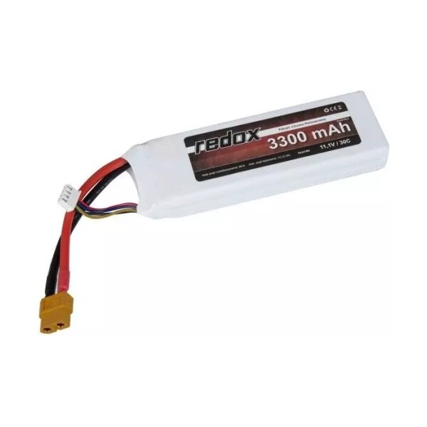 asgbox.pl - Akumulator Redox LiPo 3300mAh 11.1V 30C XT60