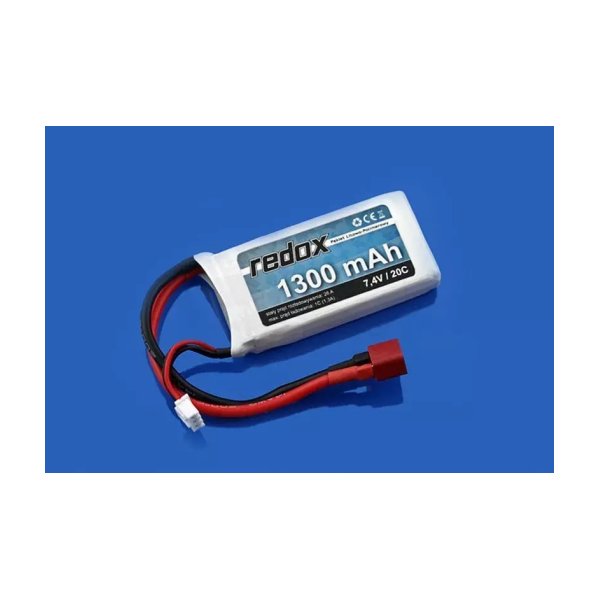 asgbox.pl - Akumulator Redox LiPo 1300mAh 7