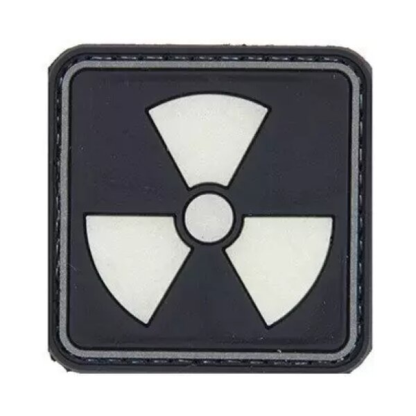 asgbox.pl - Naszywka 3D - H3 Radioactive - świecąca w ciemności