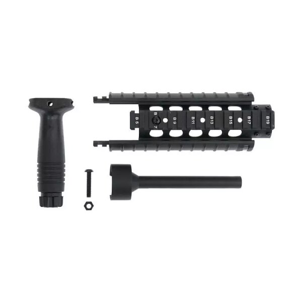 asgbox.pl - Chwyt przedni do MP5 z szyną R.I.S.
