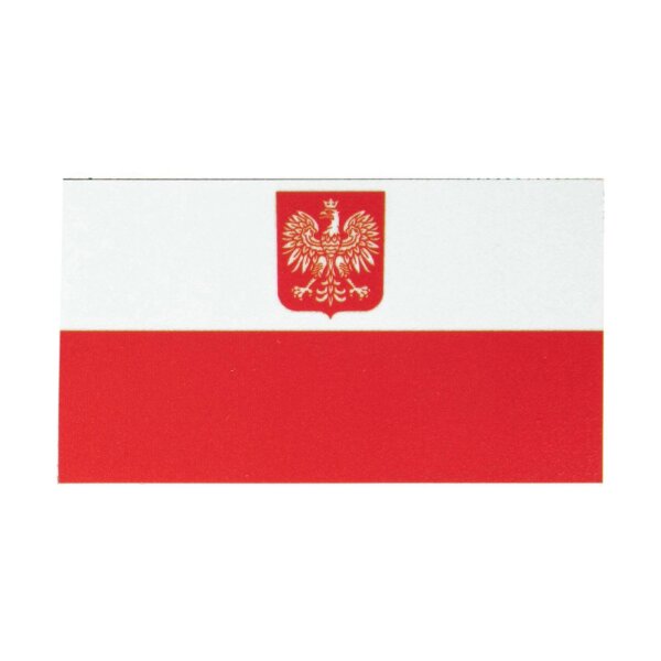 asgbox.pl - Naszywka IR - Flaga Polska A2 GEN2 - Full Color