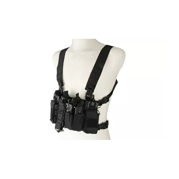 asgbox.pl - Kamizelka typu Chest Rig D-Mittsu - czarna