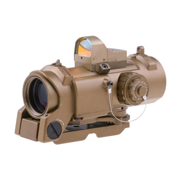 asgbox.pl - Luneta 4x32E z kolimatorem micro - FDE