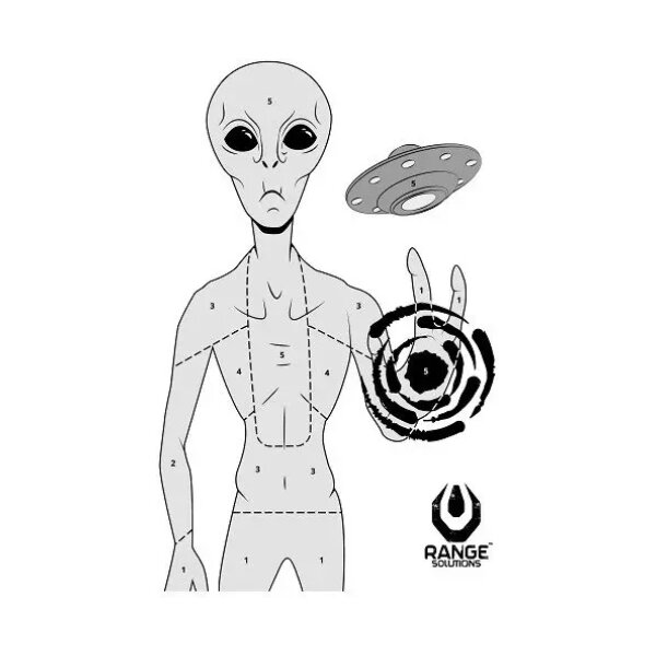 asgbox.pl - Tarcze strzeleckie Alien - 50 szt.