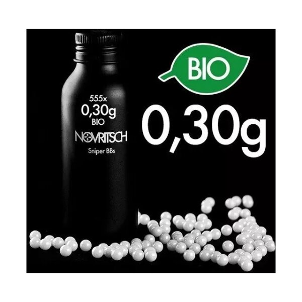 asgbox.pl - Kulki BIO Sniper BBs 0.30g - butelka 555 szt.