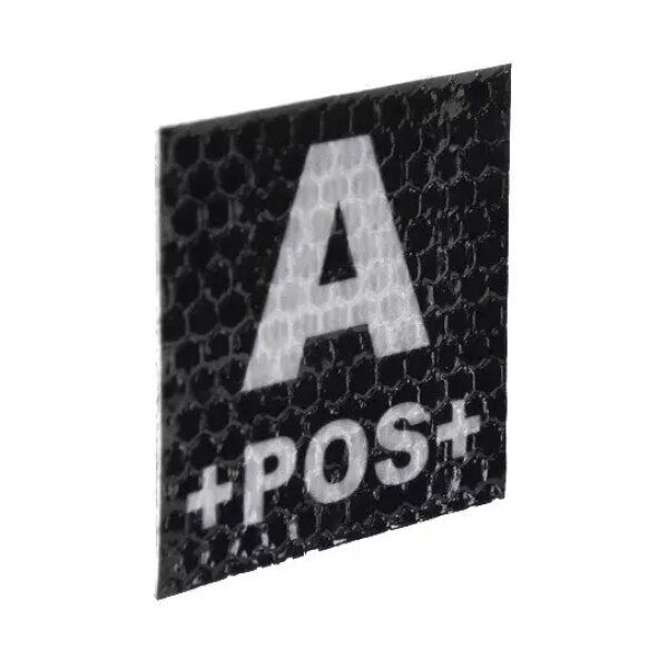 asgbox.pl - Naszywka IR z grupą krwi: A POS