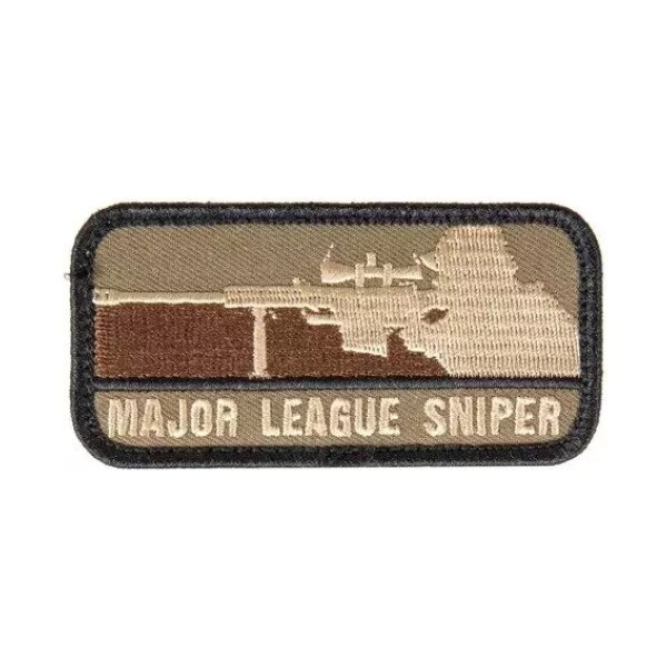 asgbox.pl - Naszywka Major League Sniper - Foliage Green