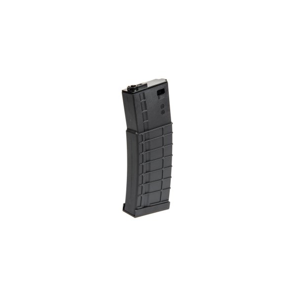 asgbox.pl - Magazynek mid-cap 150 kulek do replik M4/M16 - czarny
