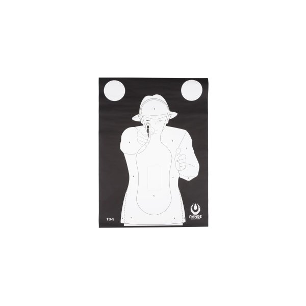 asgbox.pl - Tarcza strzelecka TS-9 "Francuz" - 50 sztuk