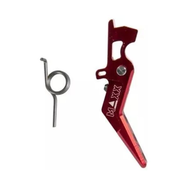 asgbox.pl - Język spustowy CNC Aluminum Advanced Trigger (Style A) - czerwony