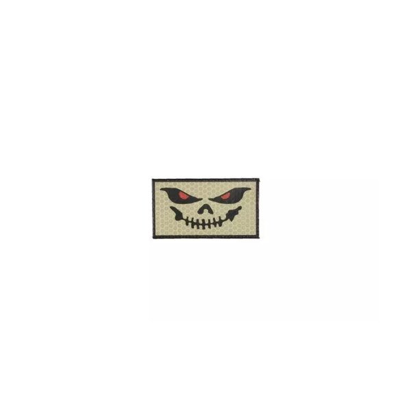 asgbox.pl - Naszywka IR - Evil Smile - tan