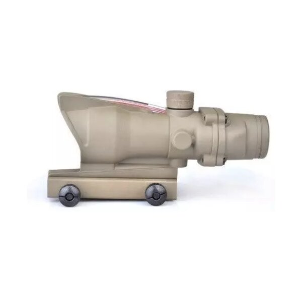 asgbox.pl - Replika lunety ACOG 4X32C (z podświetleniem światłowodowym) - tan