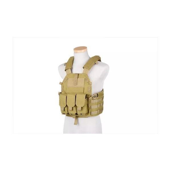asgbox.pl - Kamizelka Taktyczna typu 94K Plate Carrier M4 - Khaki