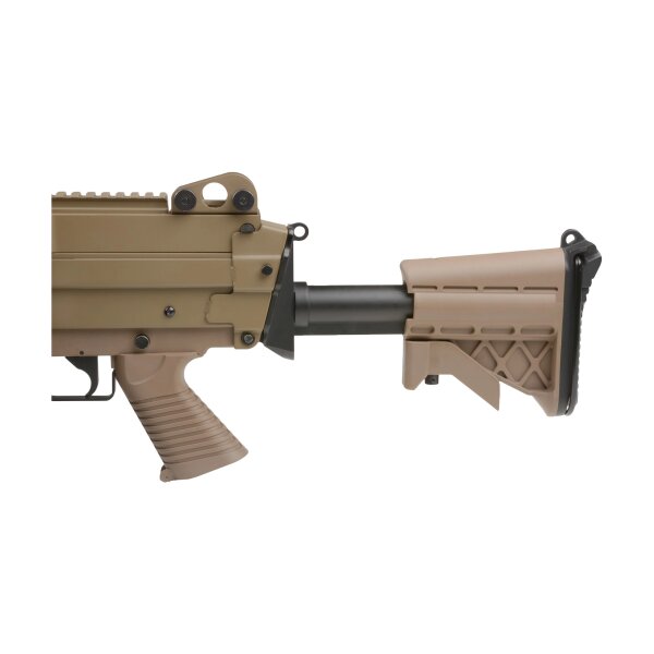 asgbox.pl - Replika karabinu maszynowego H.M.G. MK46 - tan