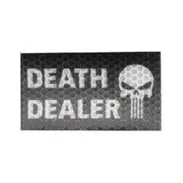 asgbox.pl - Naszywka IR - Death Dealer prawa - czarna