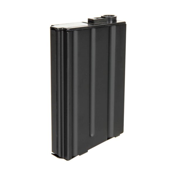 asgbox.pl - Krótki magazynek hi-cap 190 kulek do replik M4/M16 - czarny