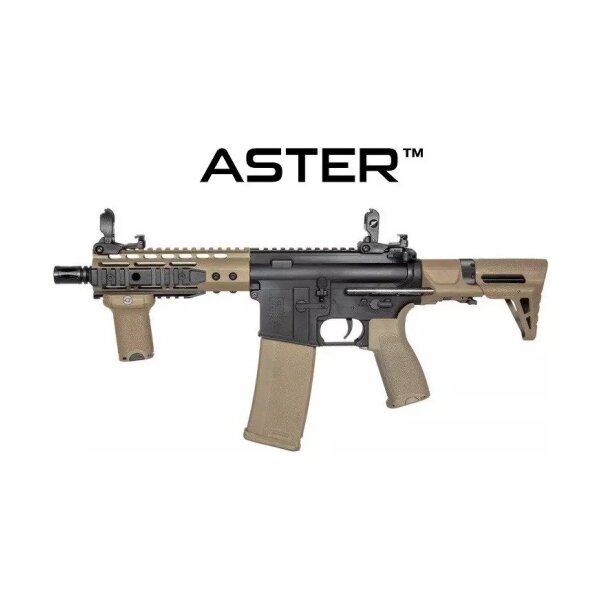asgbox.pl - Replika karabinka SA-E12 PDW EDGE™ ASTER™ V2 Custom - Half-Tan