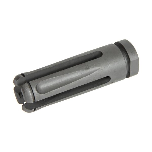 asgbox.pl - Stalowy tłumik płomienia do replik M4/M16 - 14mm CW/CCW